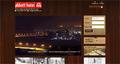 Desktop Screenshot of hotelabbott.com